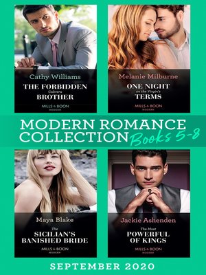 cover image of Modern Romance September 2020 Books 5-8